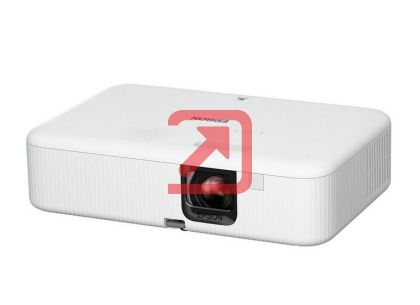 Мултимедиен проектор Epson CO-FH02, Full HD 1080p (1920 x 1080, 16:9), 3000 ANSI lumens, 16 000:1, USB 2.0, HDMI, Android TV, Lamp warr: 24 months, White
