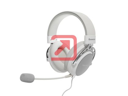 Слушалки Genesis Headset Toron 301 With Microphone, White
