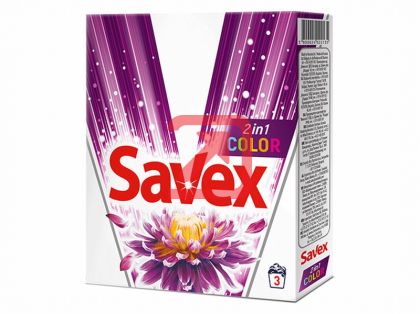 Прах за пране Savex 2в1 Color 0.3 kg