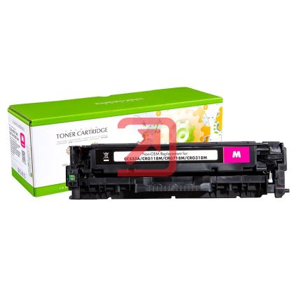 Tонер касета Static Control Magenta HP no. 304A CC531A-SUPER PREMIUM Съвместим консуматив, стандартен капацитет 2 800 стр.