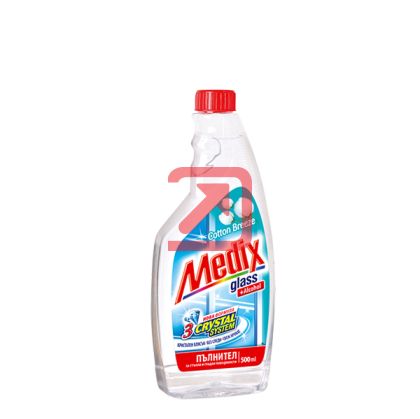 Почистващ препарат за прозорци Medix Glass Пълнител 500 ml Cotton Breeze