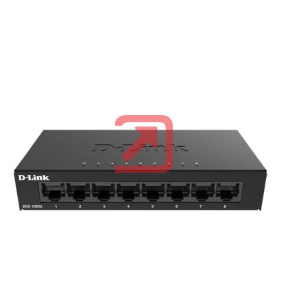 Комутатор D-Link 8-Port Gigabit Ethernet Metal Housing Unmanaged Switch