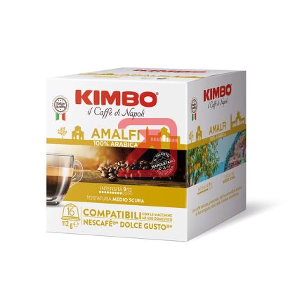 Кафе капсула Kimbo Amalfi 16 бр., съвместими с Dolce Gusto