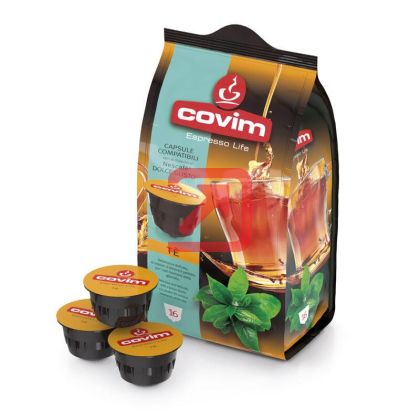 Кафе капсула Covim TE 16 бр., съвместими с Dolce Gusto