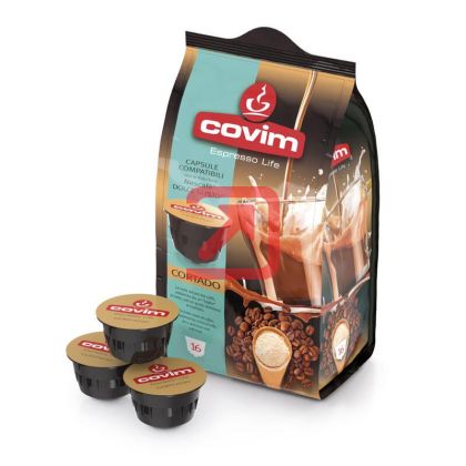 Кафе капсула Covim Cortado 16 бр., съвместими с Dolce Gusto