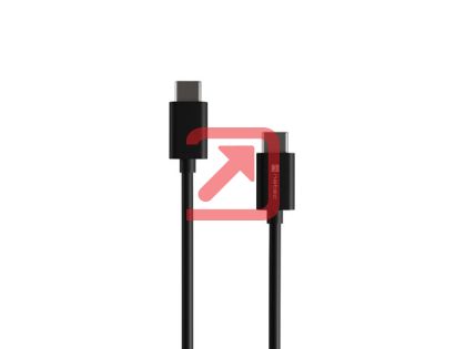 Кабел Natec USB-C(M) -> USB-C (M) 2.0 cable 2m pd 100w Black