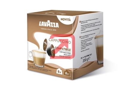 Кафе капсула Lavazza Cappuccino 16 бр., съвместими с Dolce Gusto