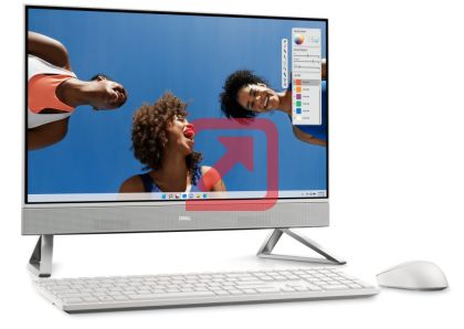 Настолен компютър - всичко в едно Dell Inspiron 5430 AIO, Intel Core 5-120U (12MB cache, up to 5.0 GHz), 23.8" FHD (1920x1080) AG Touch, 16GB (2x8GB) 3200MT/s DDR4, 1TB SSD PCIe M.2, Intel Graphics, IR Cam/Mic, WiFi 6E + BT, Wireless Kbd and Mouse, Win 11