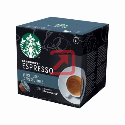 Кафе капсула Starbucks Espresso Roast 12 бр., съвместими с Dolce Gusto