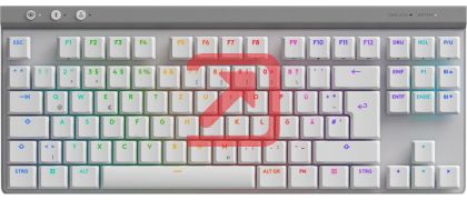 Клавиатура Logitech G515 LIGHTSPEED TKL Wireless Gaming Keyboard - WHITE - US INT'L - EMEA28i-935