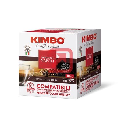 Кафе капсула Kimbo Napoli 16 бр., съвместими с Dolce Gusto