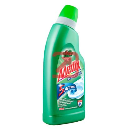 Почистващ препарат за тоалетна Medix WC Power Gel Гел 500 ml Pine