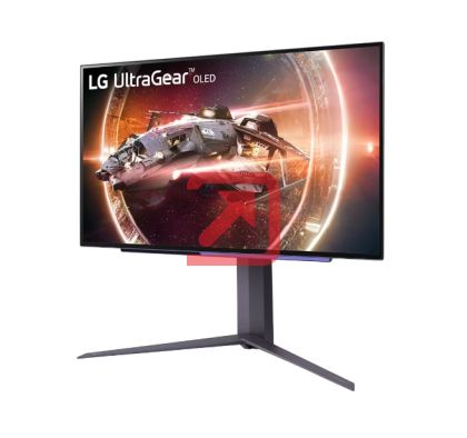 Монитор LG 27GS95QE-B,  26.5", UltraGear OLED 0.03ms (GtG), AG, QHD (2560x1440), 240Hz, HDR400,  275 cd/m2, 1 500 000:1, 1000cd/m2, DCI-P3 98.5%, USB3.0 (1up/2down), VRR, AMD Free-sync, NVIDIA G-Sync, HDMI, DP, Height Adjustable, Pivot, Tilt, Swive, Headp