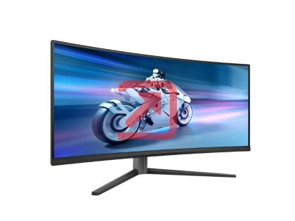 Монитор Philips Evnia 34M2C6500, 34" Curved 1800R QD-OLED, 3440x1440@175Hz, 0.03ms GtG, 1000 nit, 1 000 000:1, Mega Infinity DCR, Adaptive Sync, FlickerFree, LowBlue Mode, Tilt, Height Adjust, Swivel, 2xHDMI, DP, USB hub
