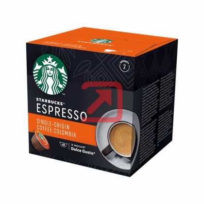 Кафе капсула Starbucks Coffee Colombia 12 бр., съвместими с Dolce Gusto