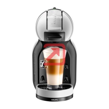 Кафемашина KRUPS® NESCAFE® Dolce Gusto Mini Me Сиво и черно