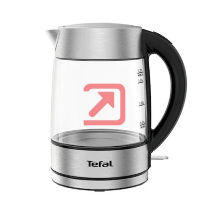 Електрическа кана Tefal KI772D38, Kettle GLASS 1.7L INOX EE