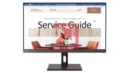 Монитор Lenovo ThinkVision S24i-30 23.8" IPS, WLED, 16:9, 1920x1080, 6ms, 1300:1, 100Hz, HDMI, VGA, Tilt Stand