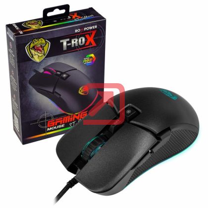 Мишка ROXPOWER T-ROX STGM005 Оптична, USB, Черна