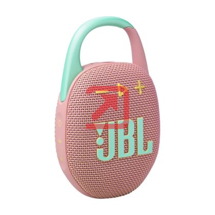 Тонколони JBL CLIP 5 PINK Ultra-portable and waterproof Speaker