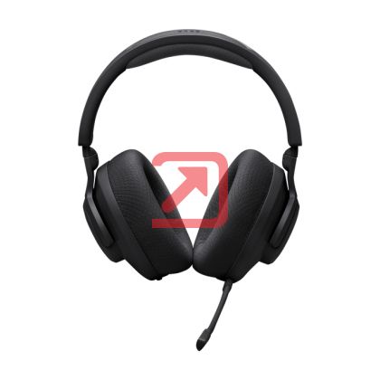 Слушалки JBL QUANTUM 360 BLK Wireless over-ear gaming headset with surround sound and detachable mic