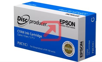 Консуматив Epson Discproducer Ink PJIC7(C), Cyan