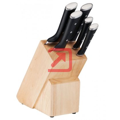 Комплект ножове Tefal  K232S574, BLOCK+5 KNIVES ING ICE HARDENING TEFAL
