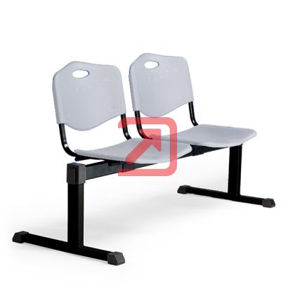 Пейка Iso Black Plastic Двойка, Пластмаса, Светлосива