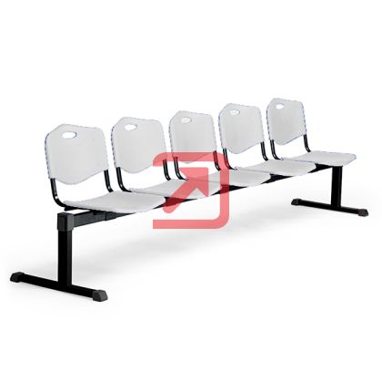 Пейка Iso Black Plastic Петица, Пластмаса, Светлосива