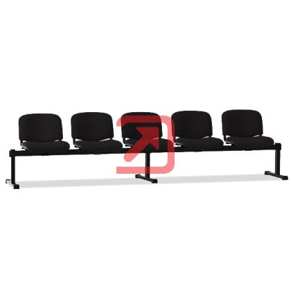 Пейка Iso Black Петица, Текстил, Черен