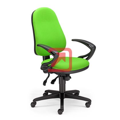 Стол Offix Ergo GTP Работен, Текстил, Светлозелен