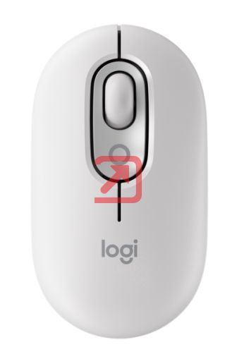 Мишка Logitech POP Mouse with emoji -  OFF-WHITE - BT - N/A - EMEA28i-935 - FY25,TERRA