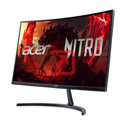 Монитор Acer Nitro ED273US3bmiipx, 27'' VA 1500R Curved LED ZeroFrame, QHD (2560x1440), FreeSync 180Hz,  100M:1, 2xHDMI, DP, Speaker 2x2W, Audio out, Tilt, VESA, Black
