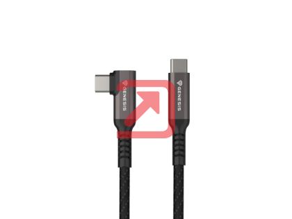 Кабел Genesis Cable USB-C M/M 3.1 GEN 2, 10GB/S PD60W VR, 5m, Black