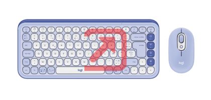 Комплект Logitech Pop Icon Combo - Lilac - US INT'L - INTNL-973