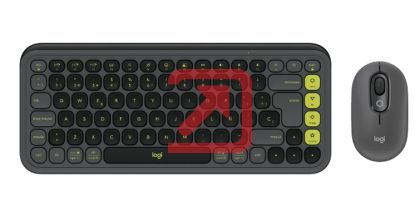 Комплект Logitech Pop Icon Combo - Graphite - US INT'L - BT - N/A - INTNL-973