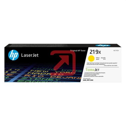 Консуматив HP 219X High Yield Yellow Original LaserJet Toner Cartridge