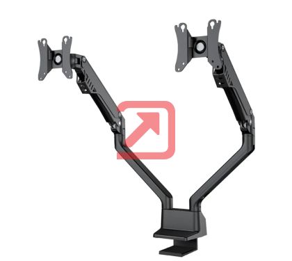 Стойка Neomounts Flat Screen Desk Mount (clamp/grommet)