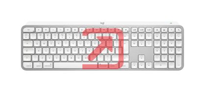 Клавиатура Logitech MX Keys S for Mac - PALE GREY - US INT'L - EMEA28-935