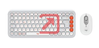Комплект Logitech Pop Icon Combo - White - US INT'L - BT - N/A - INTNL-973