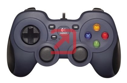 Геймпад Logitech Gamepad F310, Steam Support, D-Pad, 1.8 Meter Cord