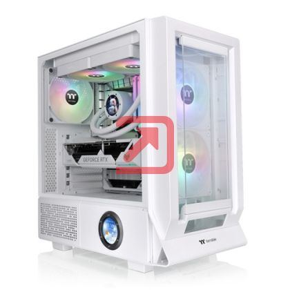 Кутия за компютър Thermaltake Ceres 350 White