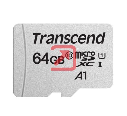 Памет Transcend 64GB microSD w/o adapter UHS-I U1 A1