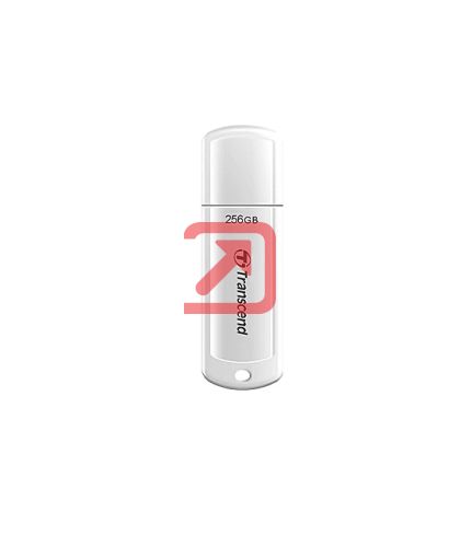 Памет Transcend 256GB, USB3.1, Flash Drive, Classic, White