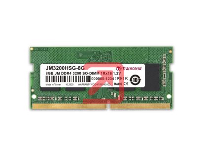 Памет Transcend 8GB JM DDR4 3200 SO-DIMM 1Rx16 1Gx16 CL22 1.2V
