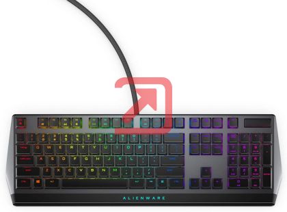 Клавиатура Dell Alienware 510K Low-profile RGB Mechanical Gaming Keyboard - AW510K (Dark Side of the Moon)