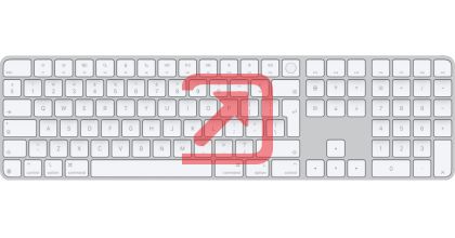 Клавиатура Apple Magic Keyboard (2024) w Touch ID and Numeric Keypad - International English - White Keys