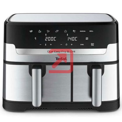 Уред за здравословно готвене Tefal EY905D10 DUAL EASY FRY & GRILL SS EU