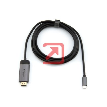 Адаптер Verbatim USB-C to HDMI Adapter - USB 3.1 Gen 1/HDMI 1.5m Cable