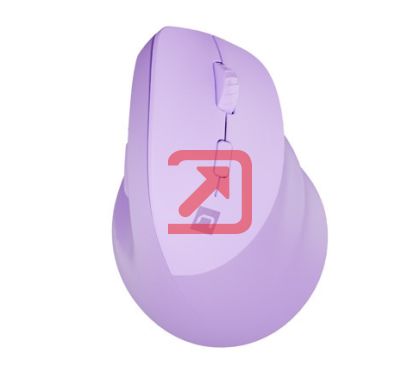 Мишка Natec Vertical Mouse Crake 2 Wireless, 2400DPI Bluetooth 5.2 + 2.4 GHz Pure Lavender